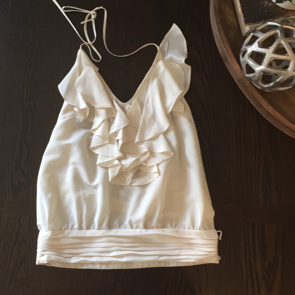 The Cutest Ruffle Halter Top